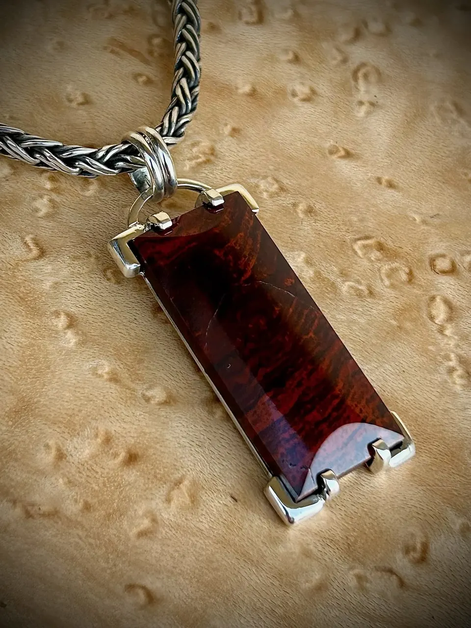 Rainbow Red Jasper