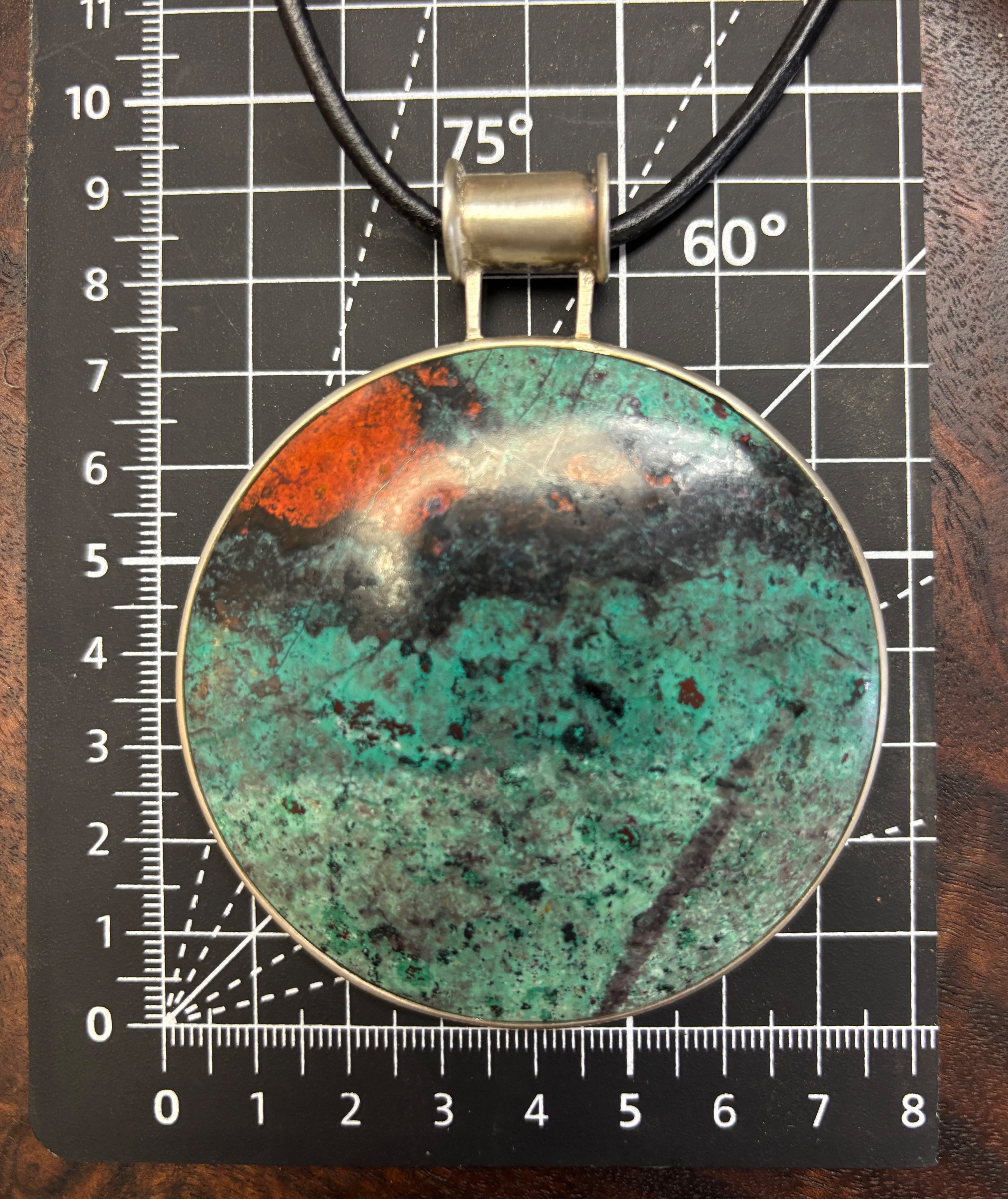 Sonoran Sunrise statement pendant view 3